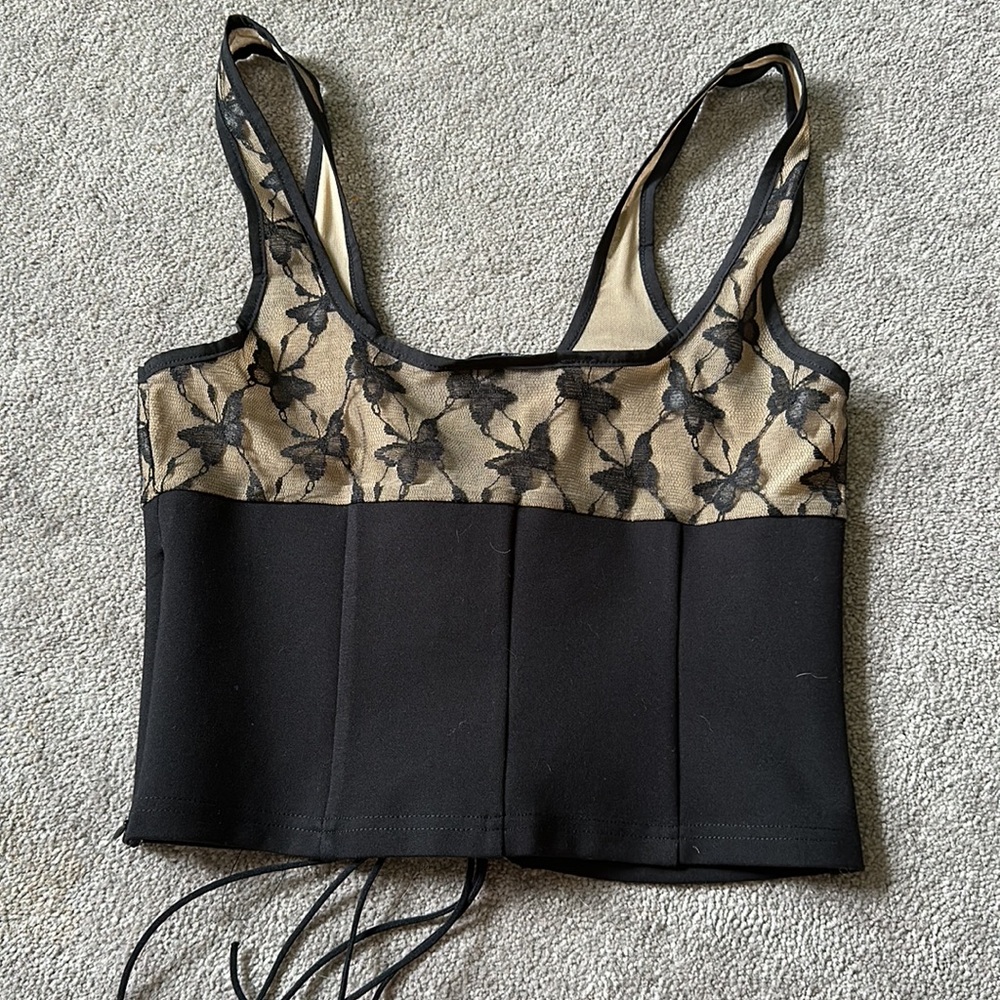 IAMGIA Butterfly Corset Top - Picture 2 of 3